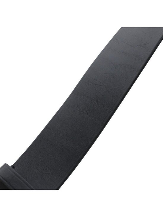 Balenciaga Belt Eyelet Chain Leather Black main image 4